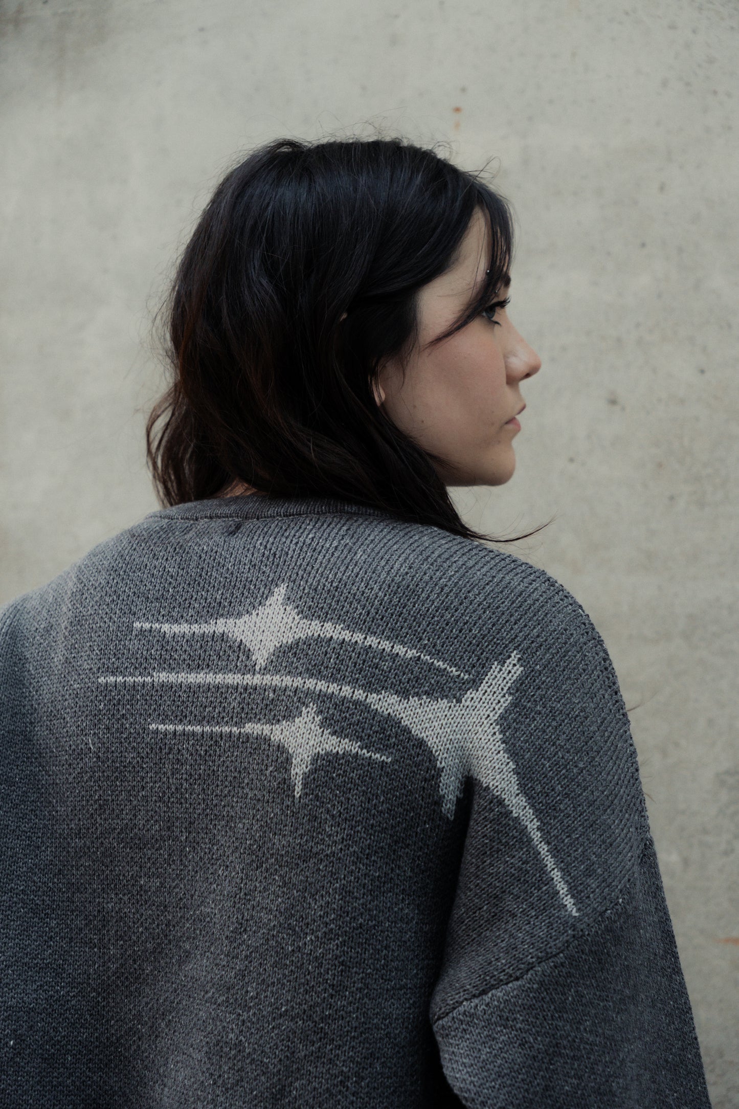 Sweater | Gris-Blanco