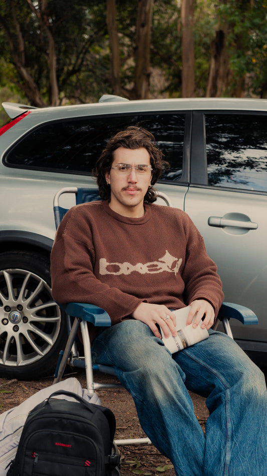 Sweater | Marrón-Beige